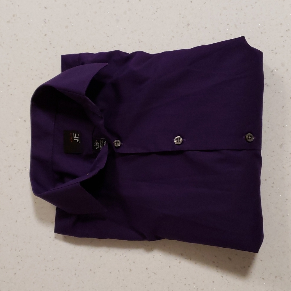 J. Ferrar slim fit dress shirt - purple